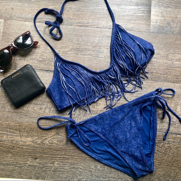 aerie Other - Aerie blue fridge bikini